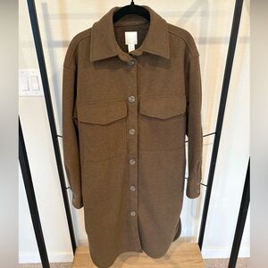 H&M Flannel Shacket